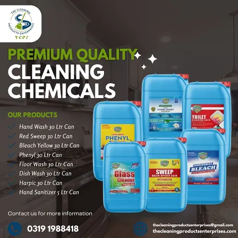 The Cleaning Products Enterprises(Cleaning Material Supplier Wholesaler) in Karachi, Sindh