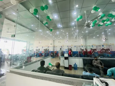Hussain Honda Center in Ugoki, Punjab
