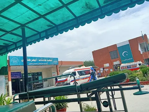 DHQ Hospital in Pākpattan, Punjab