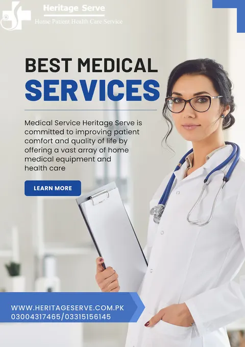 Heritage Serve Home Patient Health Care Services in Lahore, Punjab