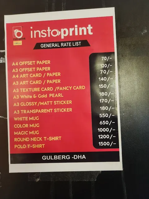 InstaPrint in Lahore, Punjab