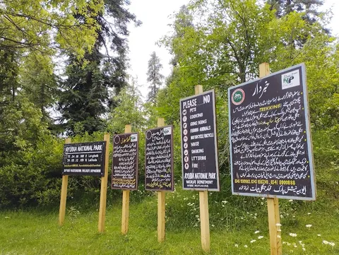 Lalazar Park in Nathia Gali, Khyber Pakhtunkhwa