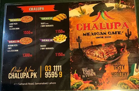 Chalupa Mexican Cafe in Lahore, Punjab