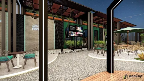 AKS Cafe and Restaurant in Mojianwala, Punjab