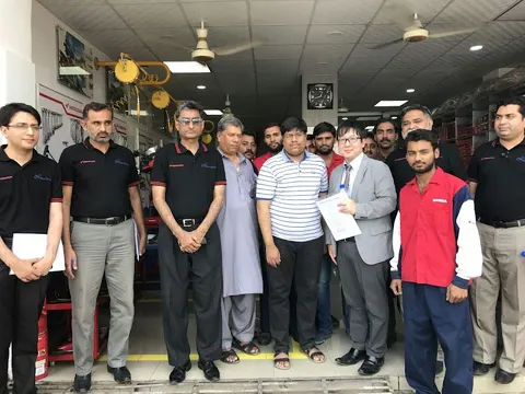 Mustafa Honda Cnetre in Faisalabad, Punjab