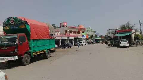Sunny Market in Talagang, Punjab