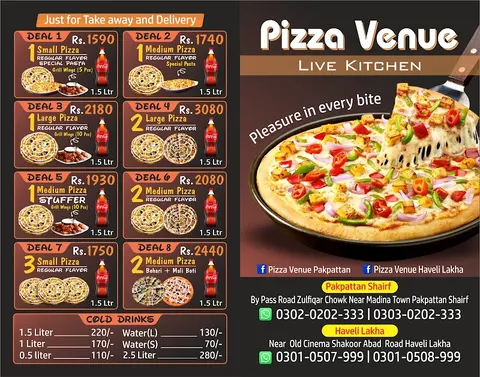 Pizza Venue Pakpattan in Pākpattan, Punjab