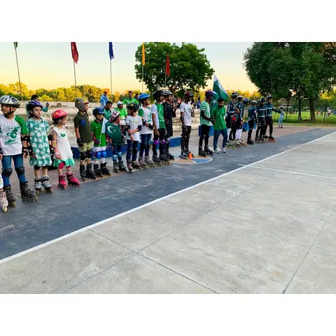 Sajawal skating club in Lahore, Punjab