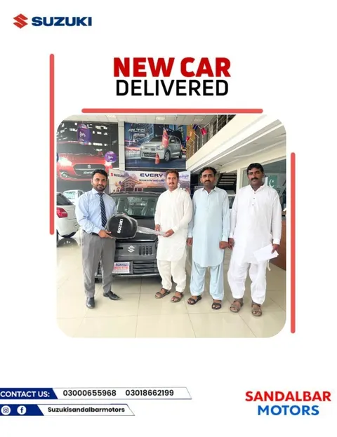 Suzuki Sandal Bar is an authorized dealer of Suzuki Pakistan in Faisalabad.