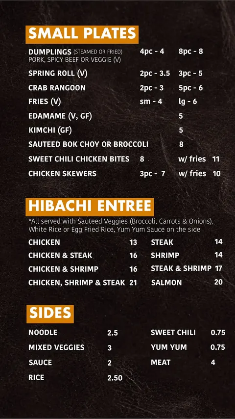 Menu at City Wok, Sandy Springs, GA
