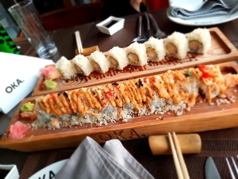 OKA. Pan Asian and Sushi in Lahore, Punjab