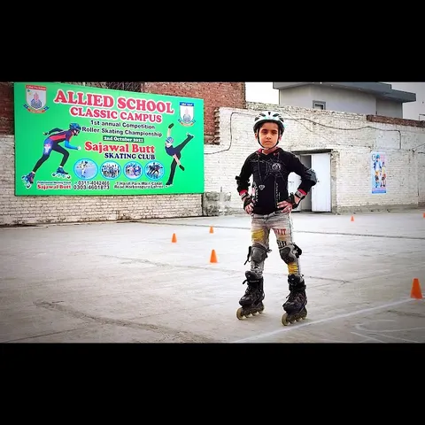 Sajawal skating club in Lahore, Punjab