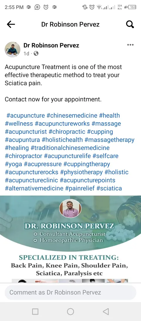 Acupuncture Clinic - Chinese Moxibustion, Cupping, Physiotherapy, Homeopathy Treatment - Dr. Robinson Acupuncturist in Karachi, Sindh