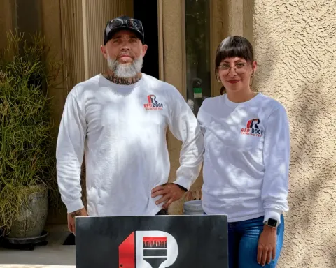 The Red Door Painting Pros team, your Tucson painting contractors