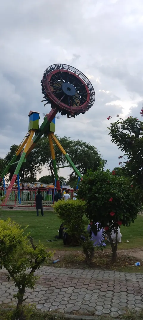 Garrison Amusement Park in Sialkot, Punjab