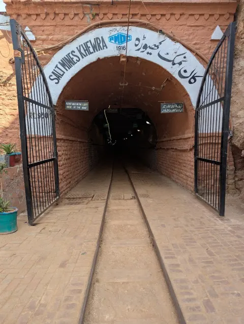 Khewra Salt Mine in Khewra, Punjab