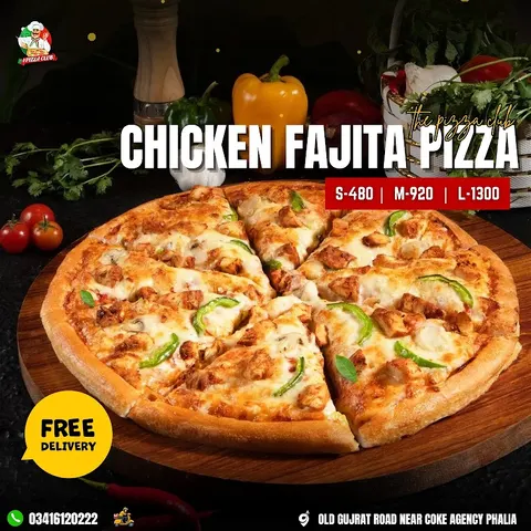 The Pizza Club in Phalia, Punjab