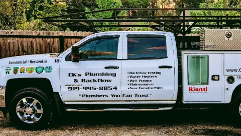 CK's Plumbing & Backflow, LLC Plumber in Raleigh, NC