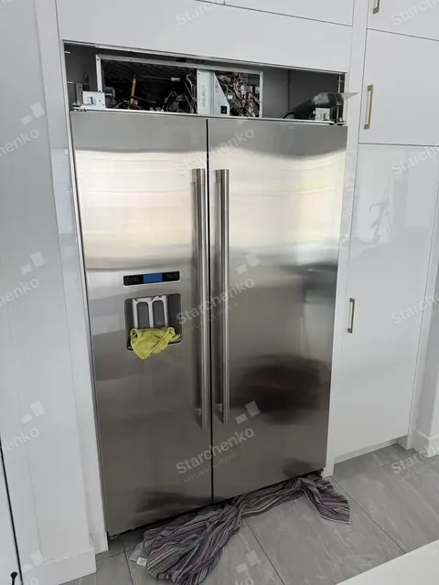 Side-by-side refrigerator repair
