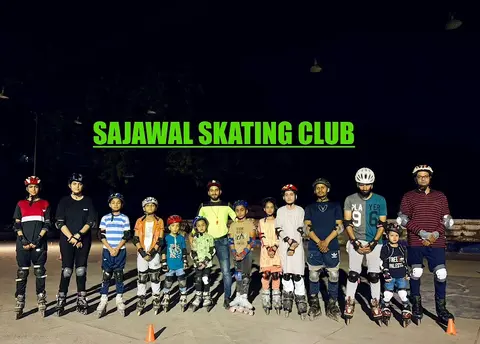 Sajawal skating club in Lahore, Punjab