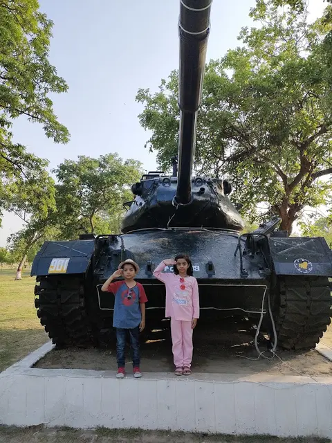 Nishan-e-Manzil Park in Rahwali Cantonments, Punjab