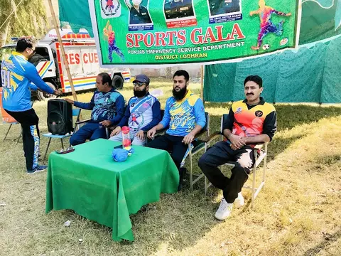 Lodhran City Cricket Stadium in Lodhrān, Punjab