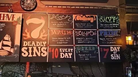 Menu at The Ship & Anchor Pub, Sandy Springs, GA