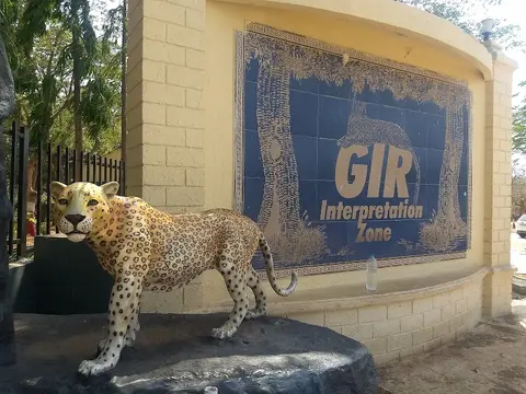 Gir National Park in Chitrod, GJ