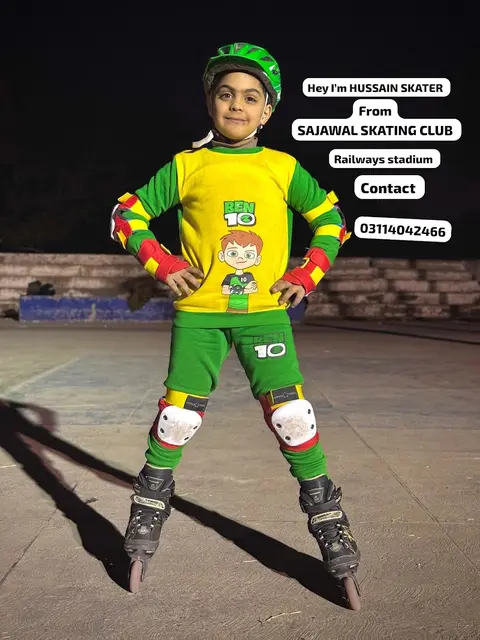 Sajawal skating club in Lahore, Punjab
