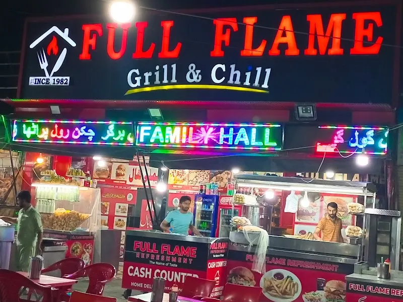 Full Flame Grill & Chill