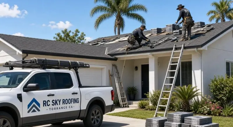 Rc Sky Roofing Torrance ca, Roofing Contractor in Torrance