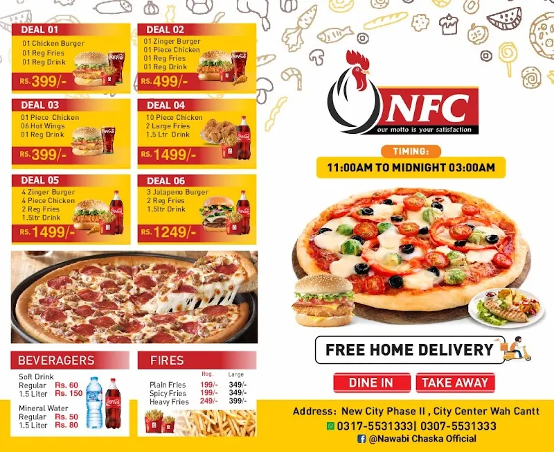 NFC THE PIZZA EXPERT, Taco Restaurant in Wah