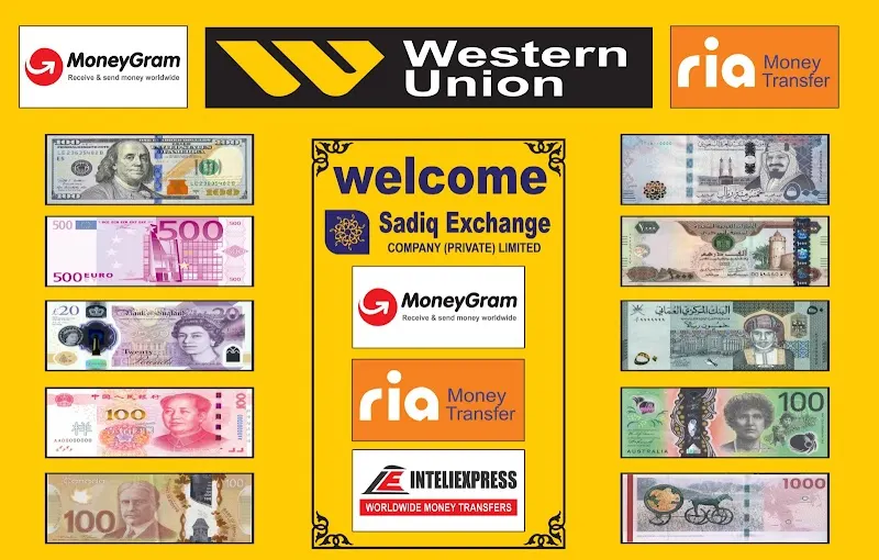 Sadiq Exchange 6th Road Branch Rawalpindi (Western Union, Money Gram, Ria , Intel Express)), Telephone Exchange in Rawalpindi