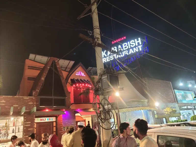 Saggian Kababish Family Restaurant and Caterers, Georgian Restaurant in Lahore