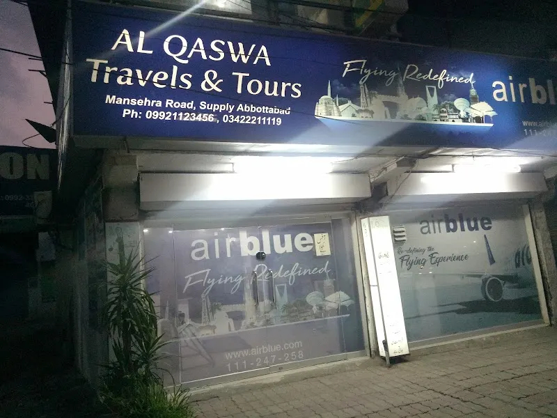 Al Qaswa Travels & Tours Abbottabad, Travel Agency in Abbottabad