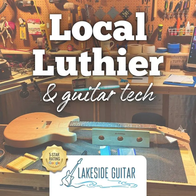 Lakeside Guitar • Setups, Repairs & Custom Work, Musical Instrument Repair Shop in Colchester