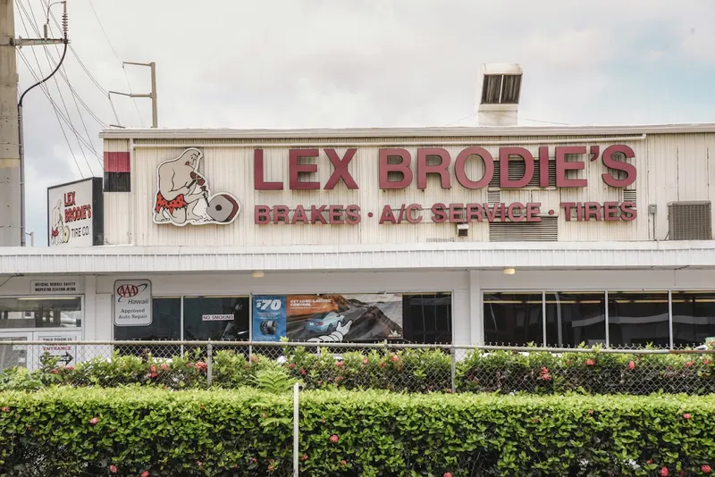 Lex Brodie's Tire, Brake & Service Company, tire shop in Aiea