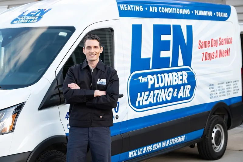 Len The Plumber Heating & Air, LLC, plumber in Silver Spring
