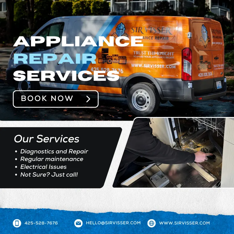 Sir Visser Appliance Repair, Appliance Repair Service in Renton