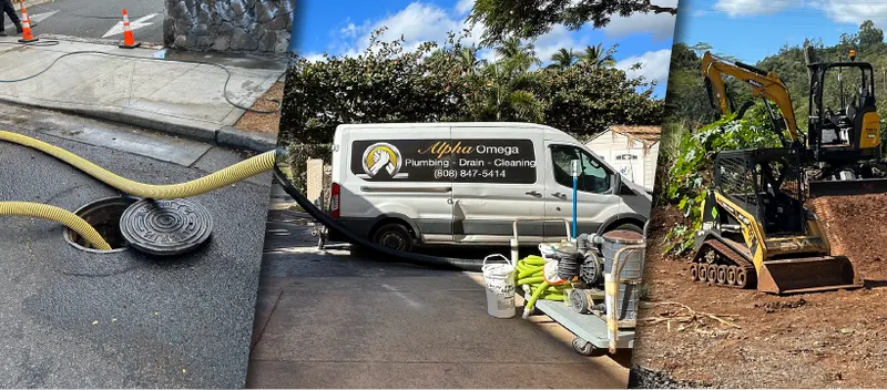 Alpha Omega Drains, Sewers, & Septic, plumber in Honolulu