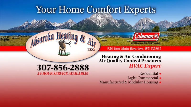 Absaroka Heating & Air LLC, HVAC Repair in Riverton