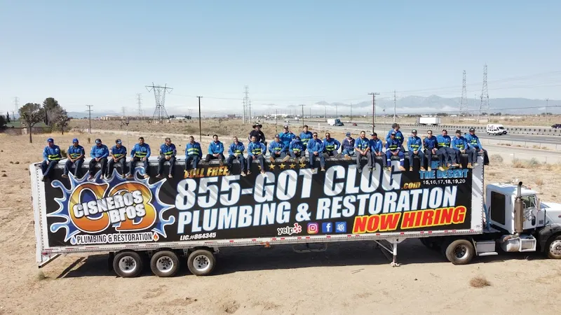 Cisneros Brothers Plumbing, Heating & AC Repair, plumber in Riverside