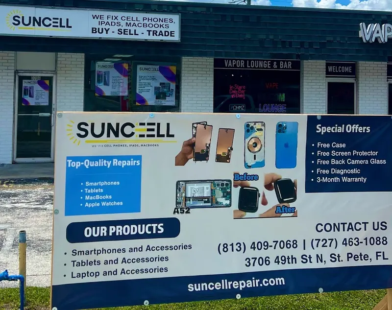 Suncell Repair, Mobile Phone Repair in St. Petersburg