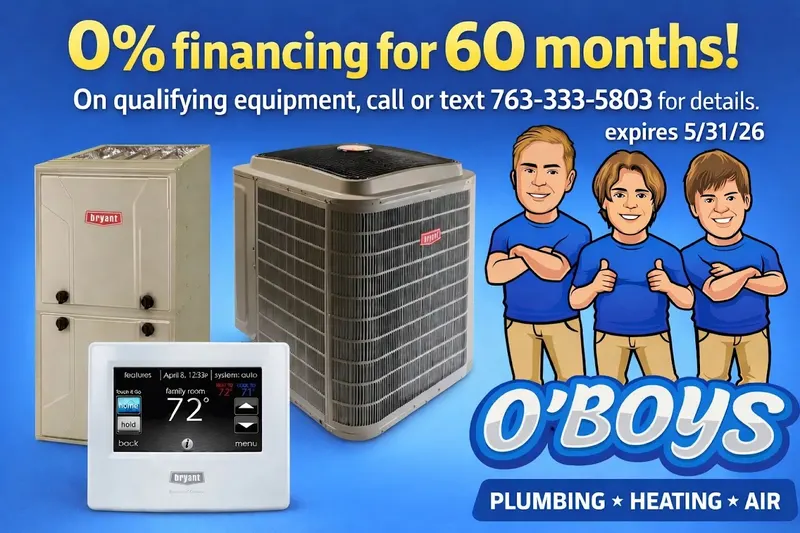 O'Boys Plumbing, Furnace & AC Repair, plumber in Minneapolis