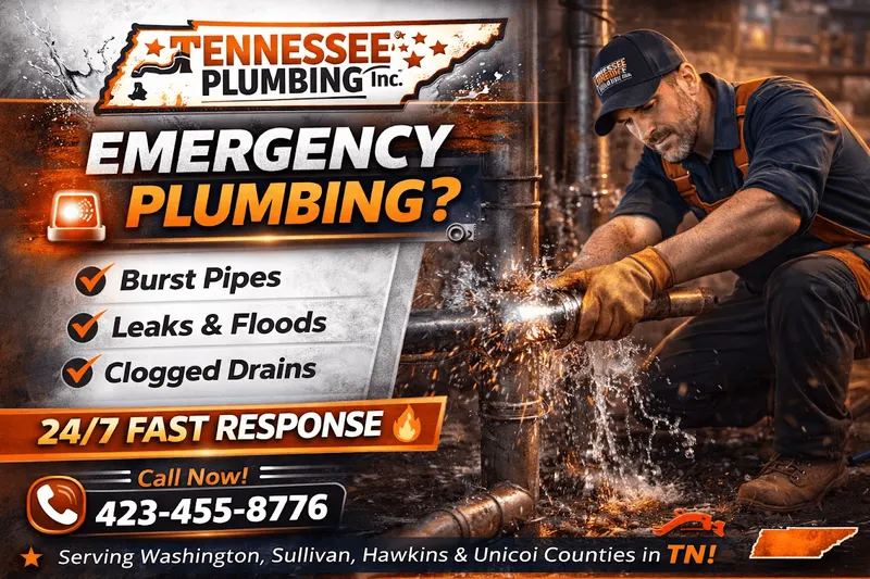 Tennessee Plumbing Inc, plumber in Johnson City