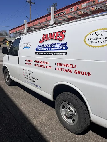 James Heating & Air Conditioning, HVAC Repair in Eugene