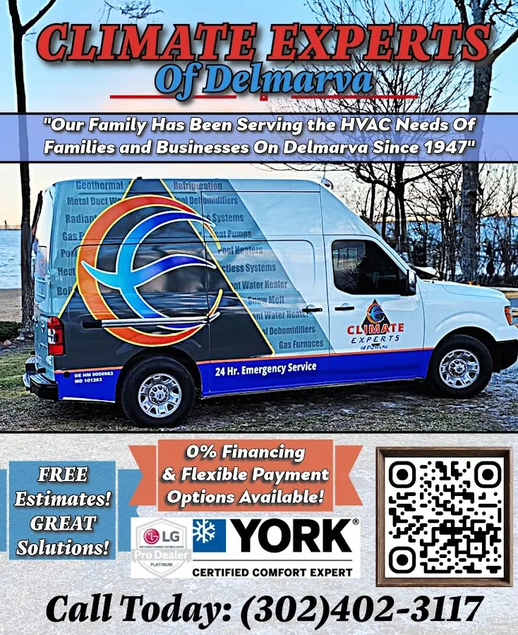 The Climate Experts of Delmarva, HVAC Repair in Ocean View