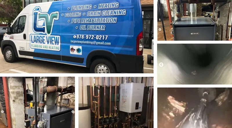 Large View Plumbing & Heating, plumber in Peabody