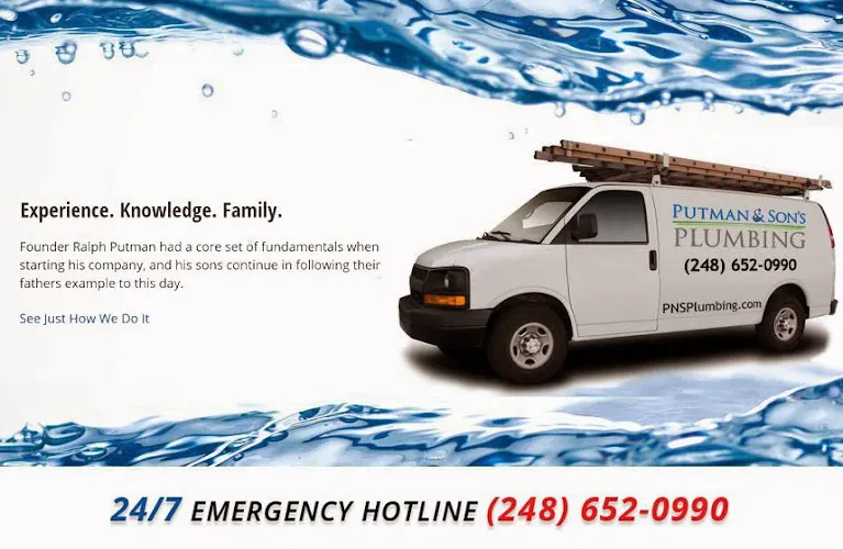 Putman & Sons Plumbing Inc, plumber in Rochester Hills