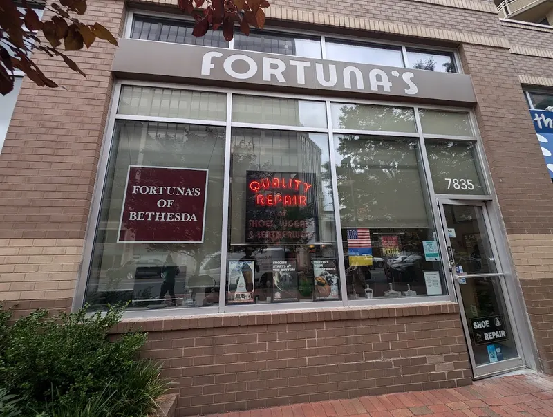 Fortunas Repair of shoes, luggage and leatherware since 1943, Shoe Repair Shop in Bethesda